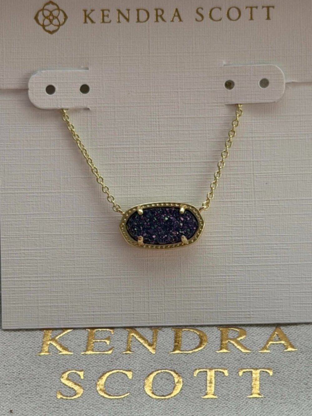 Kendra Scott Crystal Cluster Pendant Necklace